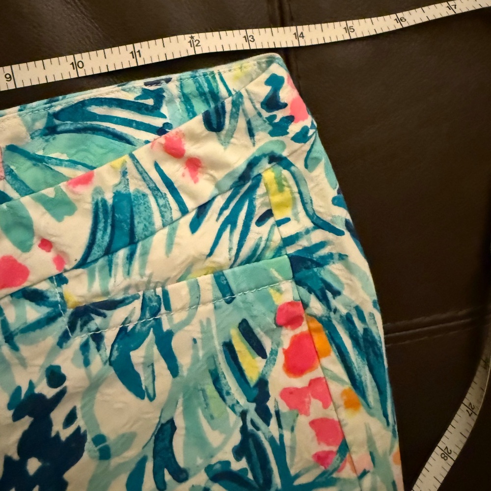 LIKE NEW LILY PULITZER SIZE 0 SLIM LEG - Picture 3 of 8